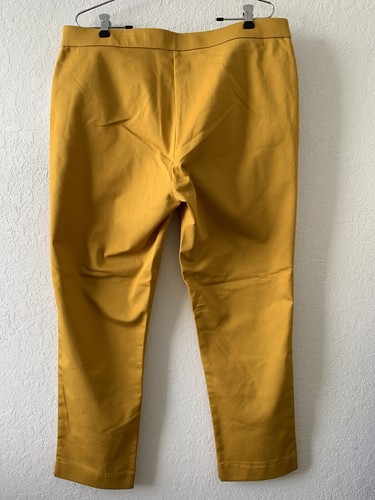 PANTALONE/LEGGINGS DONNA CALVIN KLEIN COLORE OCRA TAGLIA XL STRECH - Foto 3 di 12