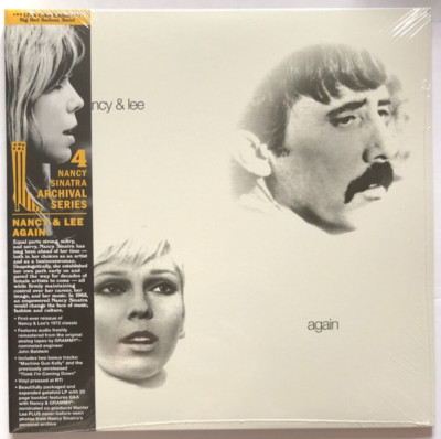 Nancy Sinatra & Lee Hazlewood Again Big Red Vinyl Record New Sealed 826853119917