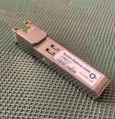 Solid-Optics-com SFP -1G-T-SO 1G, Base-T, 100meter/dB über CAT5, RJ45