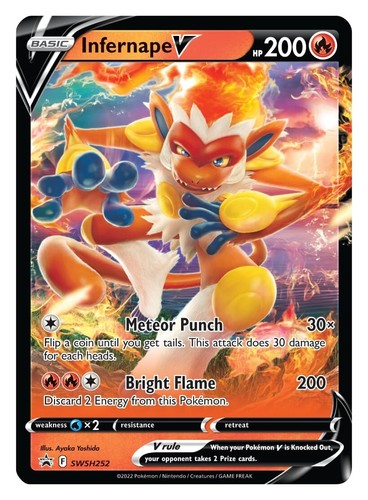 Pokemon Juego de Cartas Coleccionables Infernape V Caja Incluye una Tarjeta de Código TCG CAJA SELLADA - Imagen 10 de 17