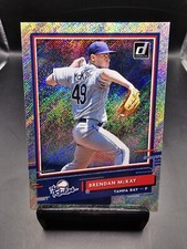 2020 Donruss The Rookies Rapture #7 Brendan McKay Tampa Bay Rays