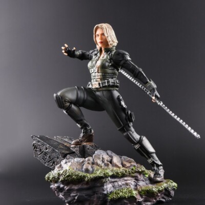Black Widow Figure 18cm Avengers Statuette Super Hero Decoration Toy 