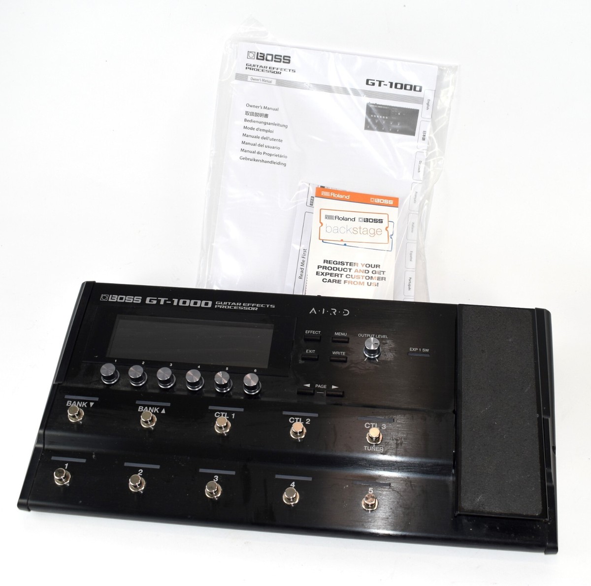 BOSS GT-1000 Guitar Multi Effect Processor - Floor Unit | eBay
