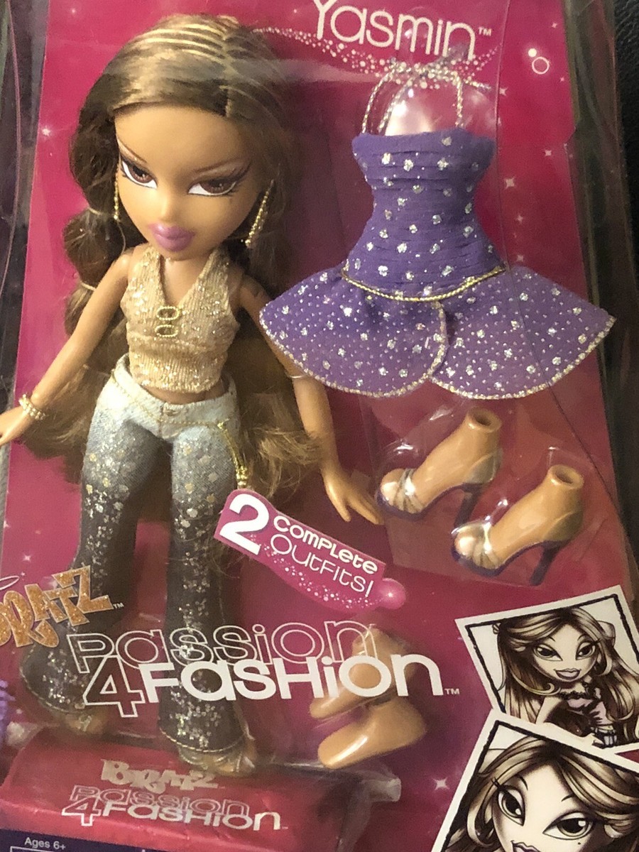 BRATZ YASMIN PASSION 4 FASHION COLLECTION NEW IN DAMAGED BOX