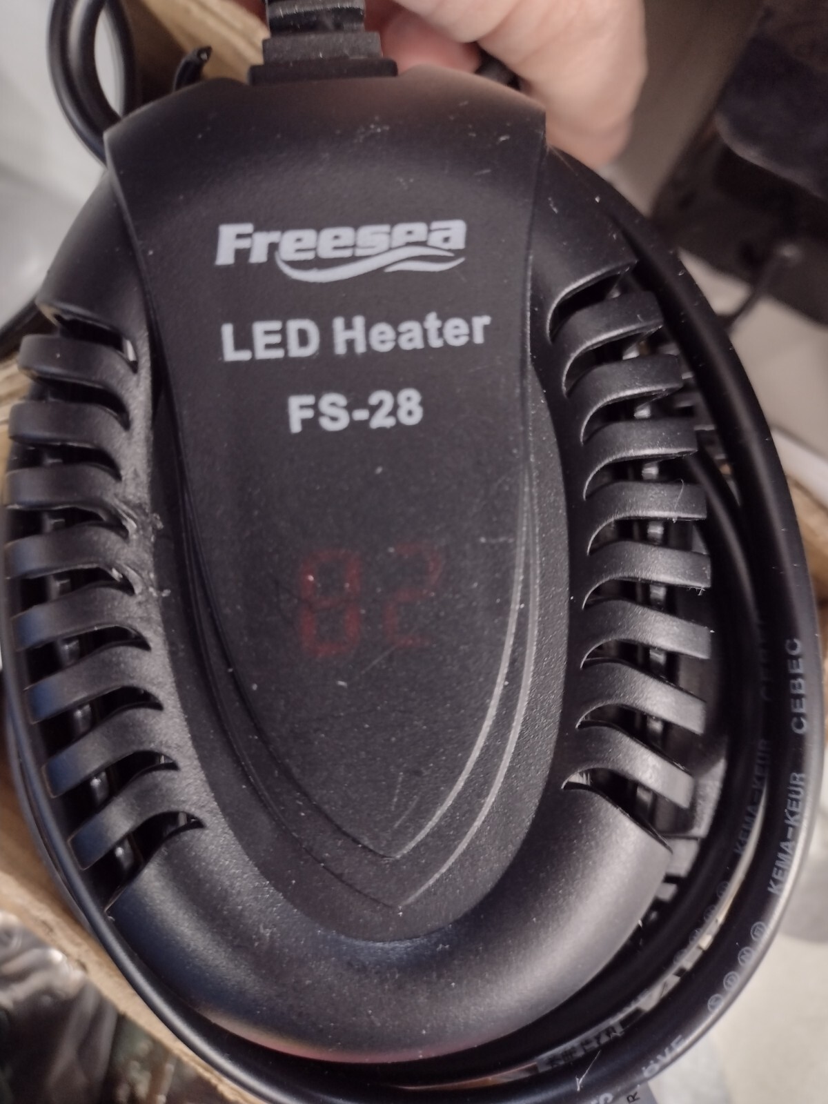 Freesea Aquarium Heater FS28 100W Fully Submersible w/ LED Digital