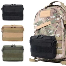 Tactical Molle Waterproof EDC Utility Tool Bag Military Medical First Aid Pouch