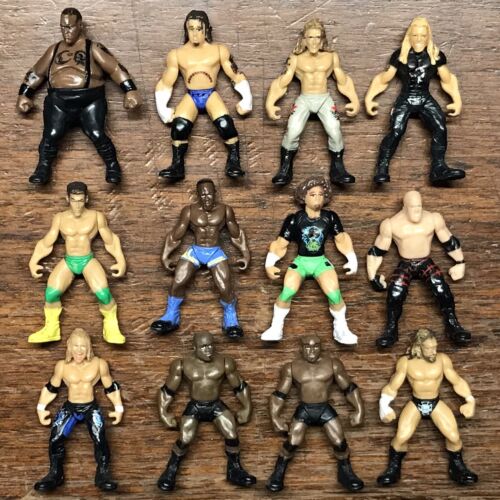 WWE MICRO AGGRESSION LOT BIG DADDY ZACK RYDER CODY RHODES EDGE CM PUNK KANE HHH