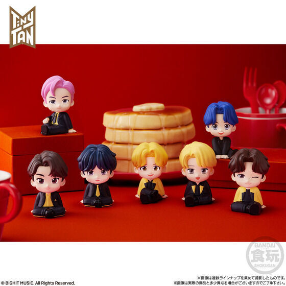 BTS TinyTan Butter Relacot relaxing mascot figure Rirakoto