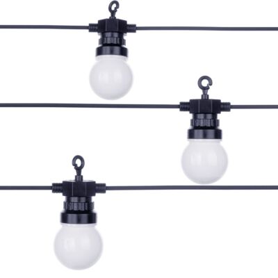Litecraft 11,8m Girlande Lichterkette integrierte LED-Fassung - Weiß Ausverkauf  
