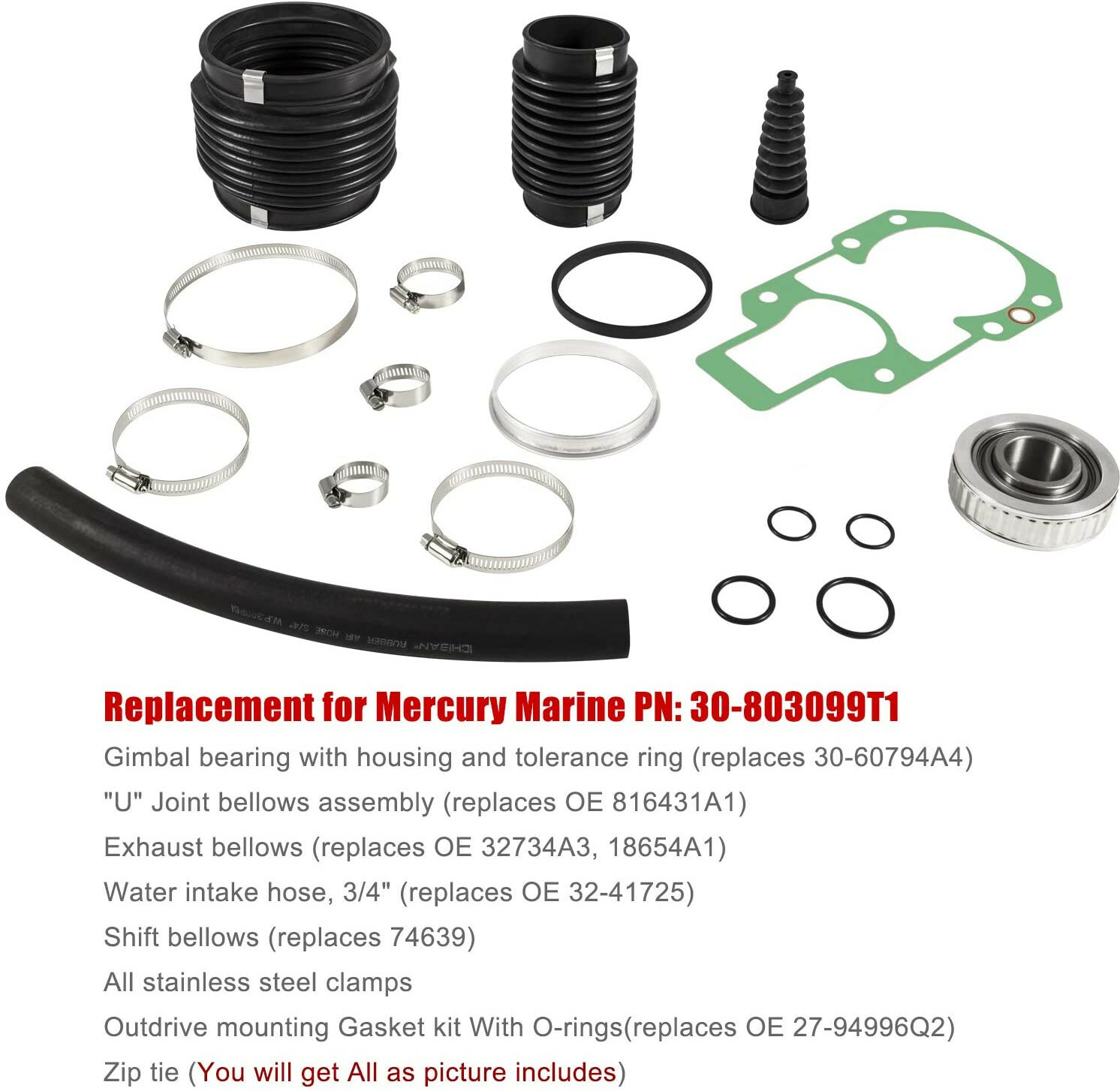 Transom Complete MerCruiser Alpha One Gen. II - Foto 7