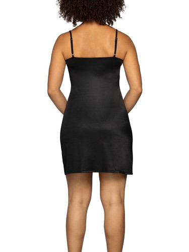 Women Under Dress Adjustable Spaghetti Strap Cami Full Slips Nightgown Sleepwear - 第 4/43 張圖片