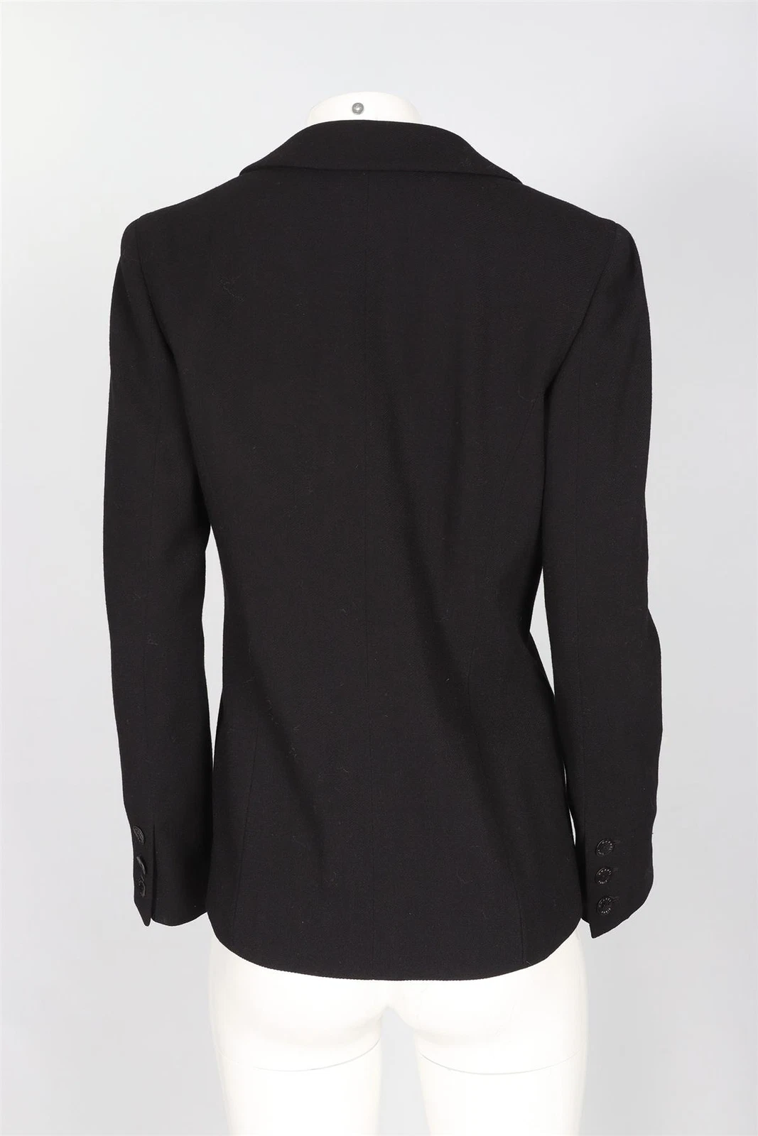 CHANEL BLAZER LANA NERO 2003 FR 40 UK 12