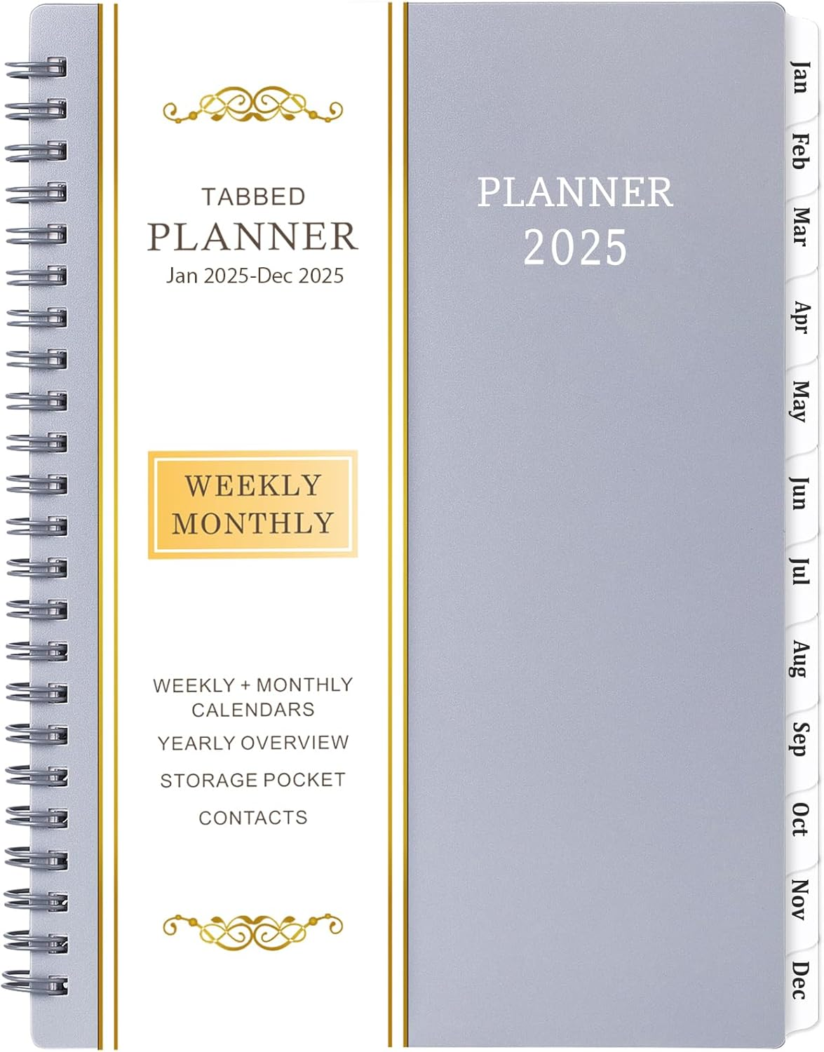 2025 Planner - Jan 2025 - Dec 2025, Planner 2025, 2025 Planner Weekly and Monthl