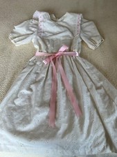 Vintage Ann Marilyn Girl's Eyelet Dress Size 10