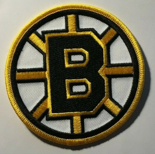 toppa boston bruins patch bruins patch bruins NHL hockey logo maglia toppa emblema 3,5" - Foto 1 di 4