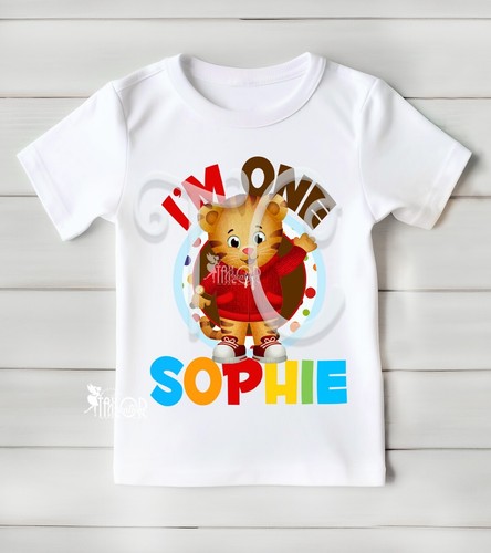 Daniels Tiger Birthday Shirt, Tiger Birthday Shirts, Kids Birthday Shirts, Gift - Picture 4 of 6