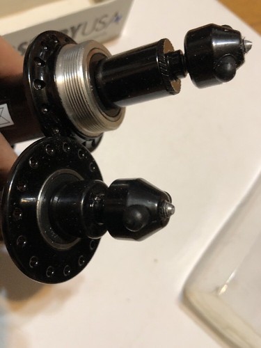 Vintage Pair NOS KINGSBERY Front & Rear Bicycle Hubs 32-32 H 126 mm - Picture 9 of 12