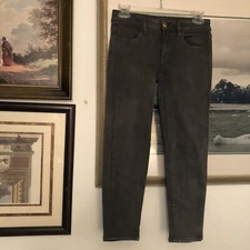 American Eagle Gray Jegging Crop Skinny Jeans Women’s Sz 0 A101