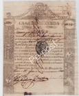 Peru Paper Money , Casa de La Moneda Vale 1841 , PDF Digital