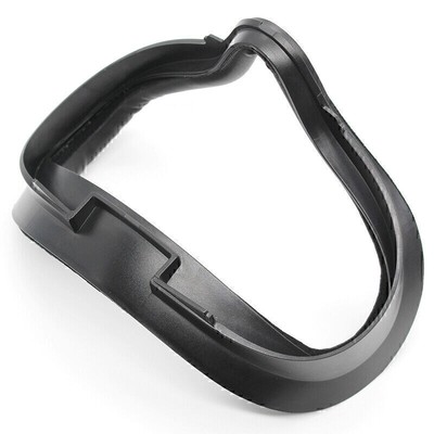 1Pc Durability Black Soft  PU Leather Face Cover Cushion  for Oculus Quest 2 VR