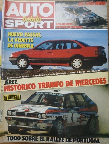 44 revistas AUTOHEBDO años 85 a 89 - Imagen 17 de 24