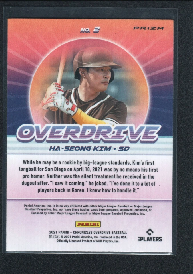 Kim Anderson Rodriguez Overdrive #2 #3 RC #14 Lot - 2021 Panini Chronicles - Image 4 of 4