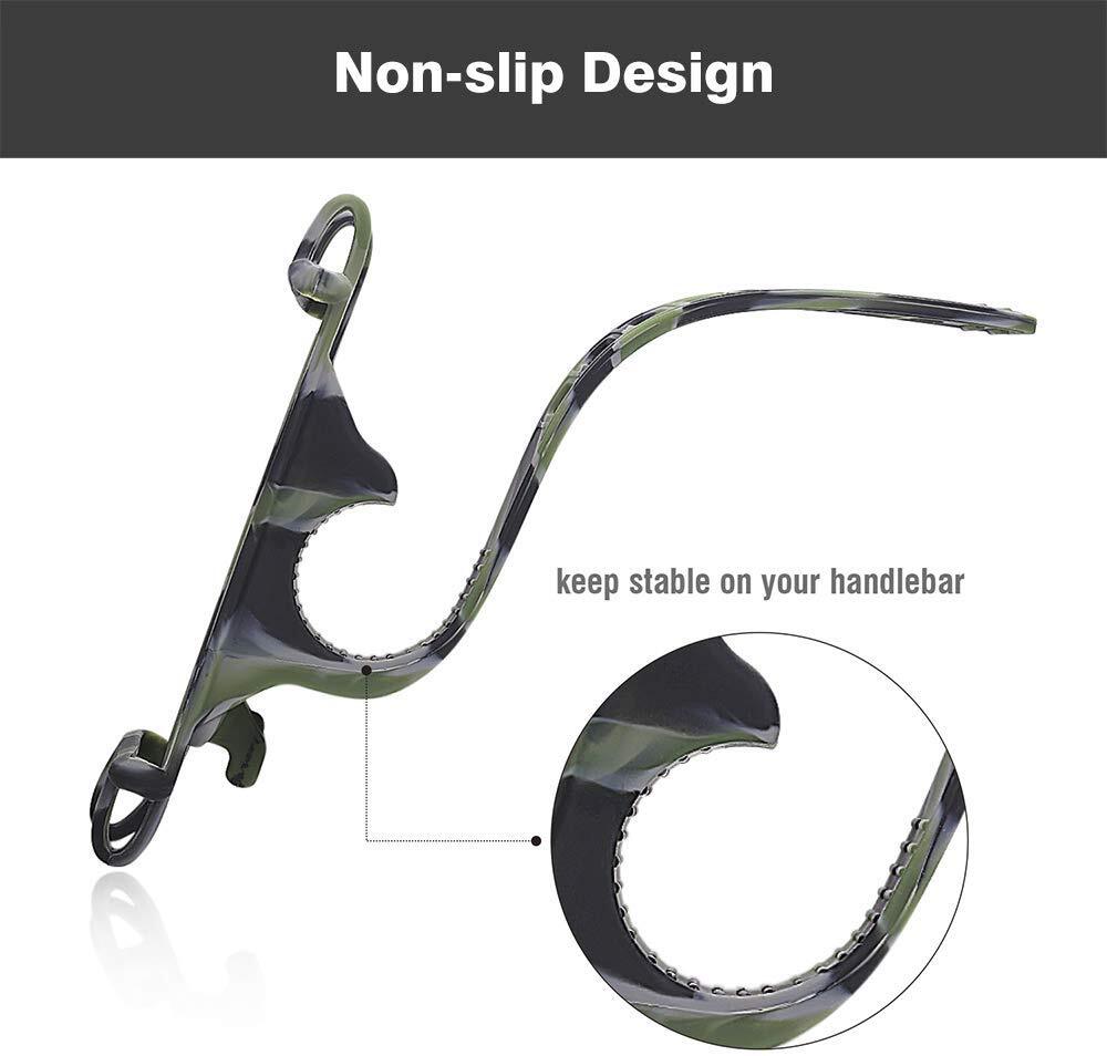 Bicycle Mount Handlebar Silicone Holder Bike Non-Slip Strap for Cell Phones