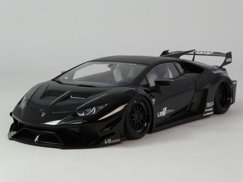 Autoart Lamborghini Huracan GT LB-Silhouette Works Black 1