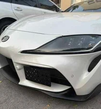 Bumper Tow Hook License Plate Mount Bracket For Toyota Supra 2021-2026 Brand New