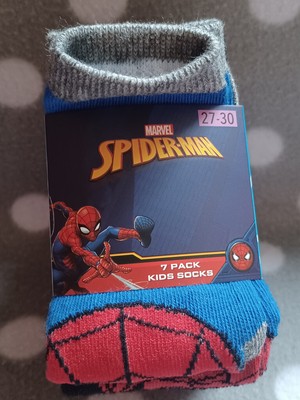 Socken 7er Pack Jungen Spider Man Größe 27-30