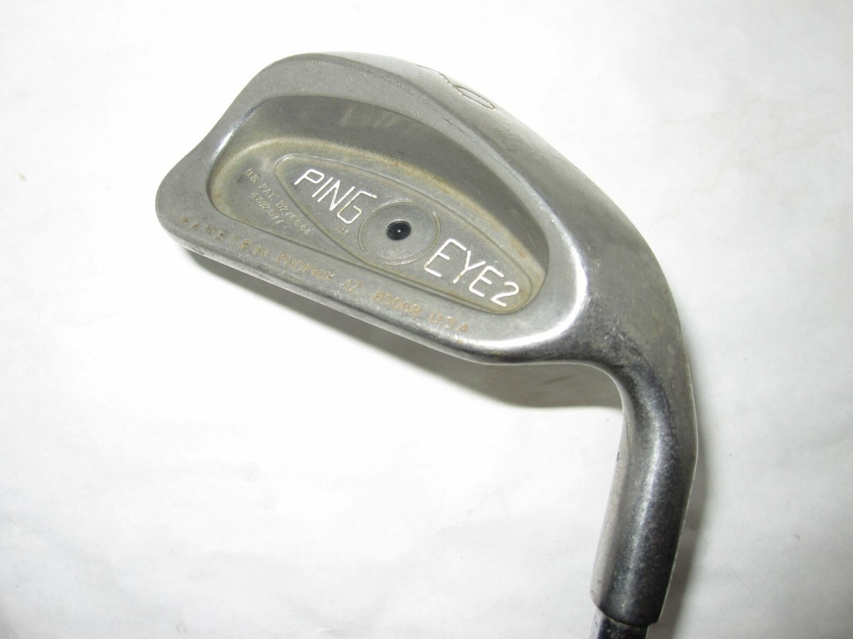 Ping Eye 2 U Groove 9 Iron Black Steel Stiff ZZ Lite Right +