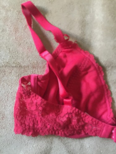 36C VICTORIA'S SECRET Lace Soft Cup Women's Vintage Underwired Miracle Bra Line - Picture 10 of 16