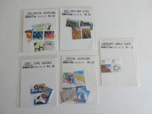Australia MNH Stamps in presentation packets - Value over $50 - (Lot 388) - Picture 3 of 3