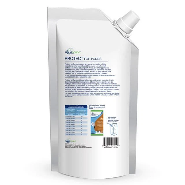 Sistema de dosificación Aquascape 96035 tratamiento estanque protección recarga 32 oz  Foto 2 de 2