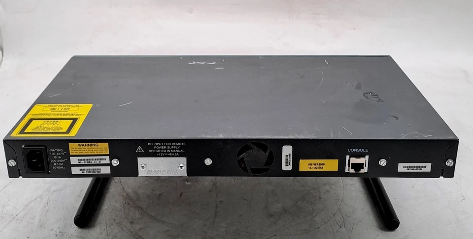 Conmutador Gigabit Ethernet Cisco WS-C2950G-24-EI-DC Catalyst serie 2950 Foto 2 de 4