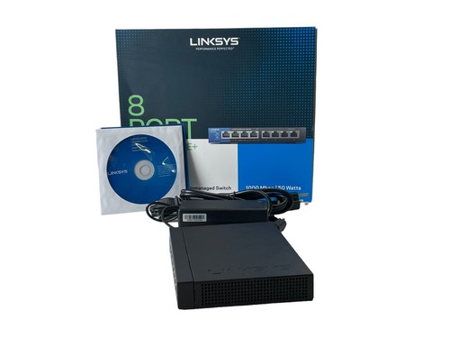 LINKSYS™ Business Desktop Gigabit Poe+ Switch, 8 Ports LGS108P BELKIN AP - Picture 9 of 15