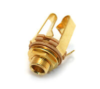 Wde12sg Switchcraft Gold 1/4 Stereo Jack For Active Guitar & Bass Wde12sg Switchcraft Gold 1/4 Stereo Jack For Active Guitar & Bass