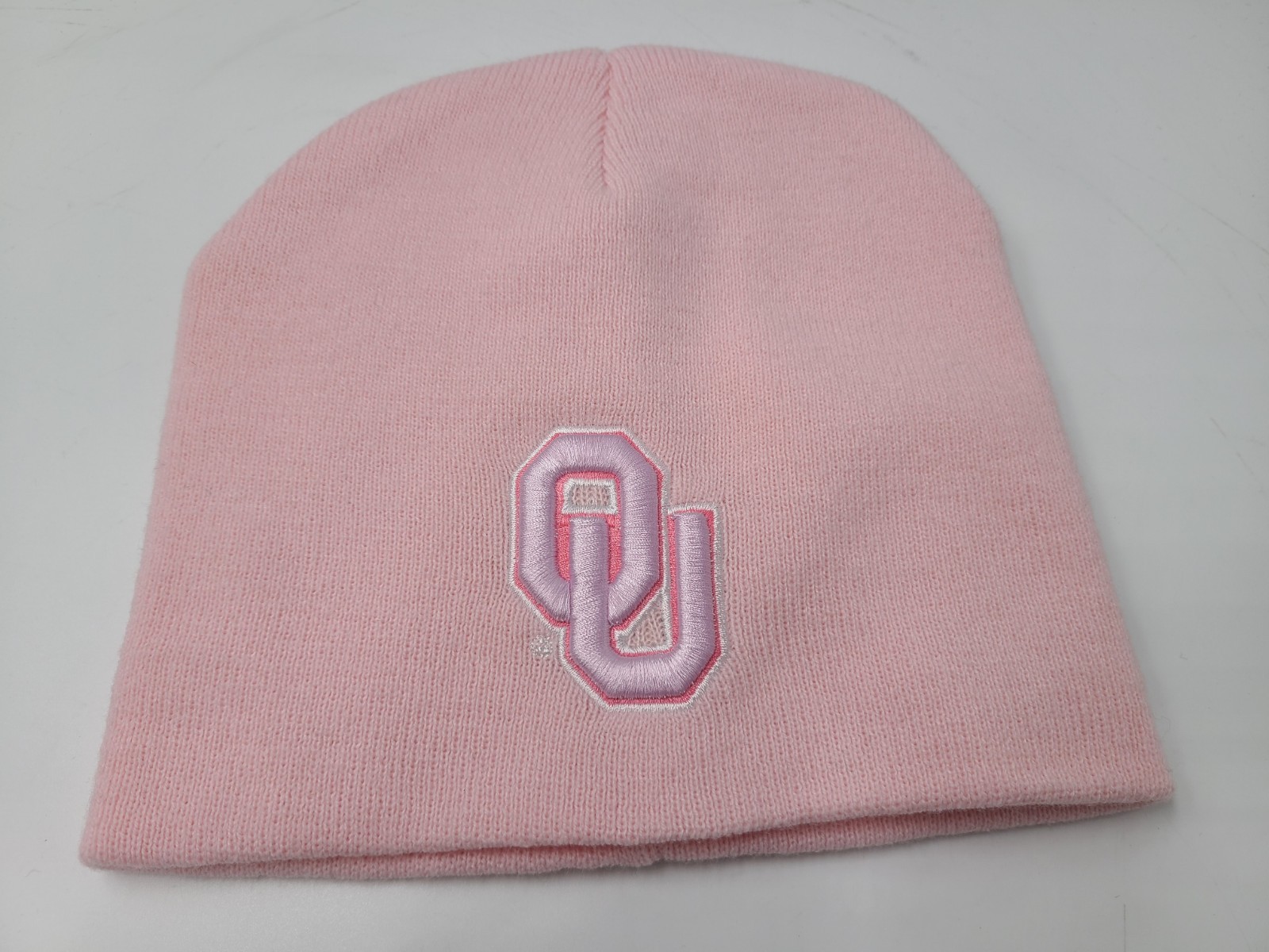 Women University of Oklahoma Sooners Beanie Winter Knit Hat Stocking Cap NCAA