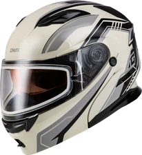 GMAX M201391327 MD-01S TRANSISTOR SNOW HELMET WHITE GREY BLACK XL