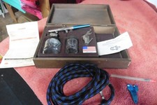 Vtg Mac Tools Airbrush With All Hoses Original Box