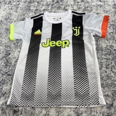 Ronaldo #7 Youth Small 26 Jersey 2019/20 Adidas Jeep Soccer Palace Juventus Top