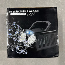 Portable Stage Black Bubble Machine No.553 Bl...