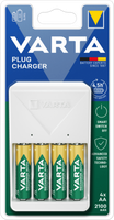 Varta LadegeräT Plug Charger 4X Aa 56706 2100Mah #1907323