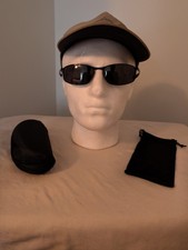 Generic black metal wire frame sunglasses