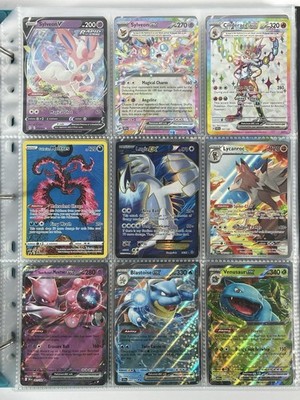 Pokemon Card Collection Binder Lot Holo Rare Lugia Blastoise Venusaur  Mewtwo | eBay