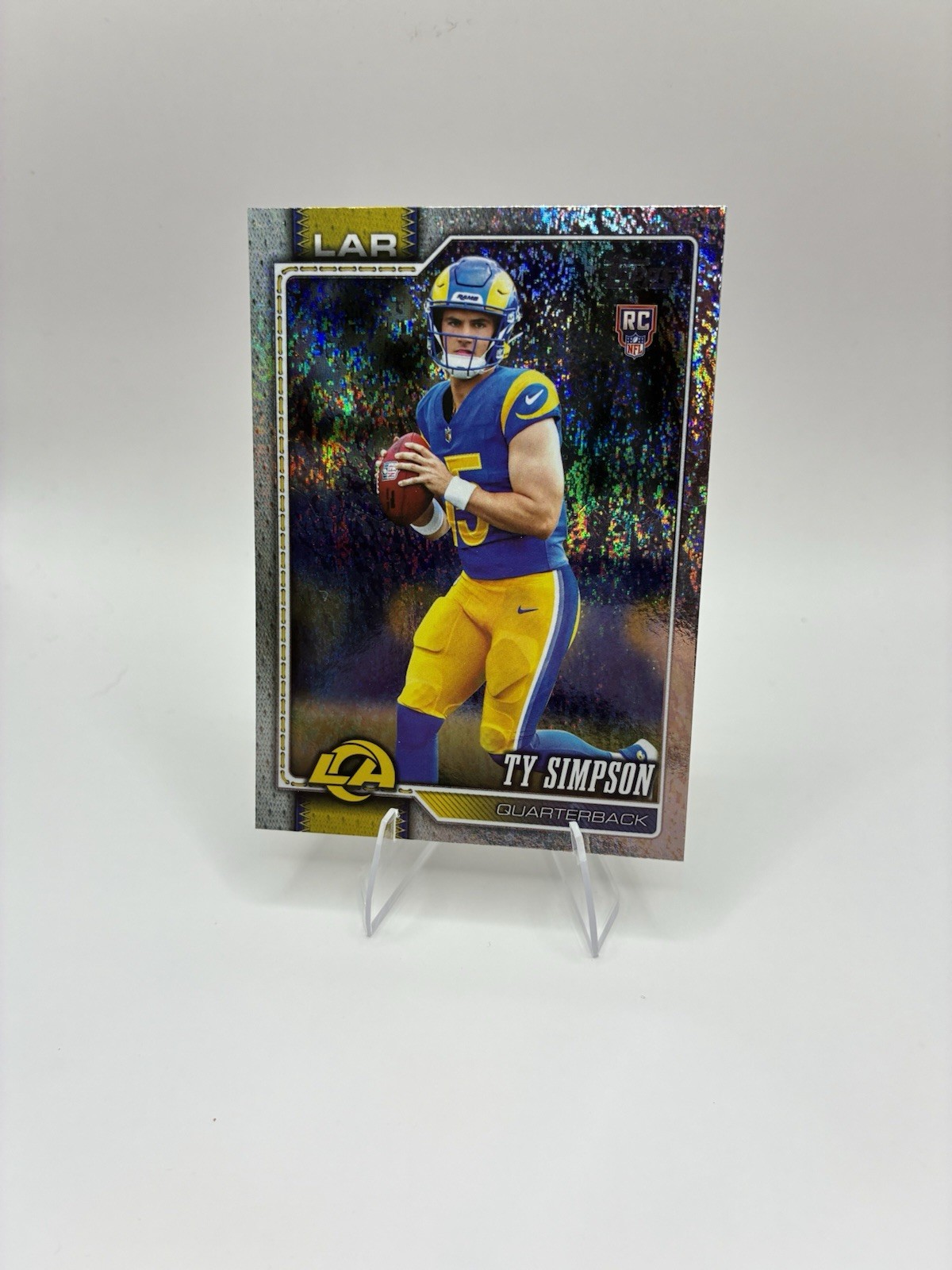 Topps Flagship Football 2026 Ty Simpson #302 Rookie Sandglitter 🔥
