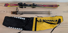 Rossignol 150 Cut 10.4 Skis 59” Long W/ Tyrolia SL100 Bindings + Kerma Poles