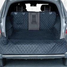 PETICON SUV Cargo Liner for Dogs with Mesh Window, Waterproof Pet Cargo Cover...
