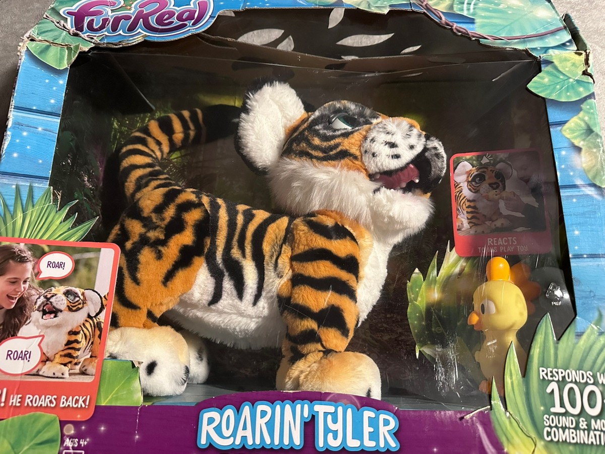 FurReal Roarin' Tyler The Playful Tiger Interactive Hasbro - NEW