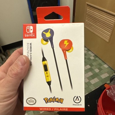 NSW - PowerA Wired Earbuds  Nintendo Switch - Pikachu Blossom
